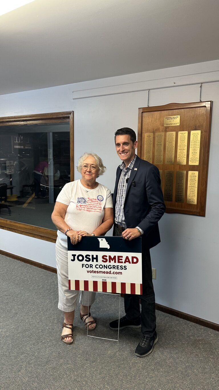Josh Smead campaign photo — On the trail · July 25, 2026
