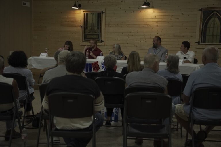Josh Smead campaign photo — On the trail