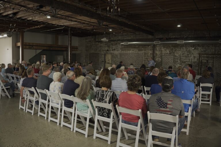 Josh Smead campaign photo — On the trail