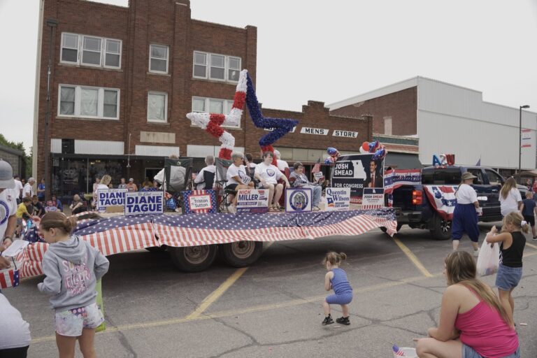 Josh Smead campaign photo — On the trail
