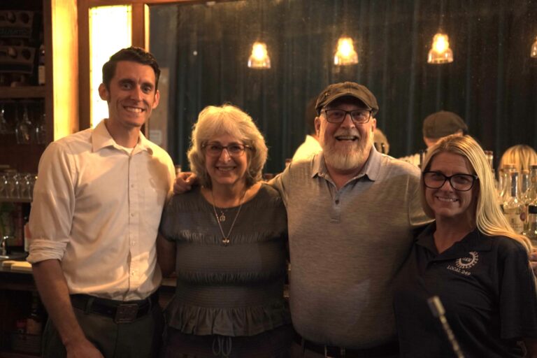 Josh Smead campaign photo — On the trail